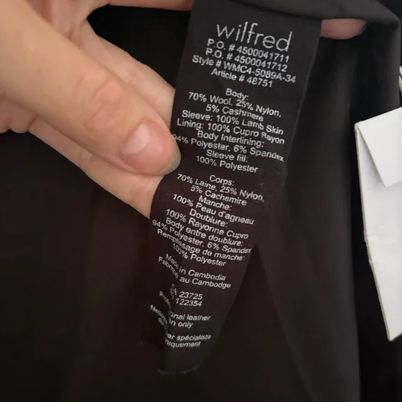 Wilfred RARE Cocoon Coat - Picture 4 of 6